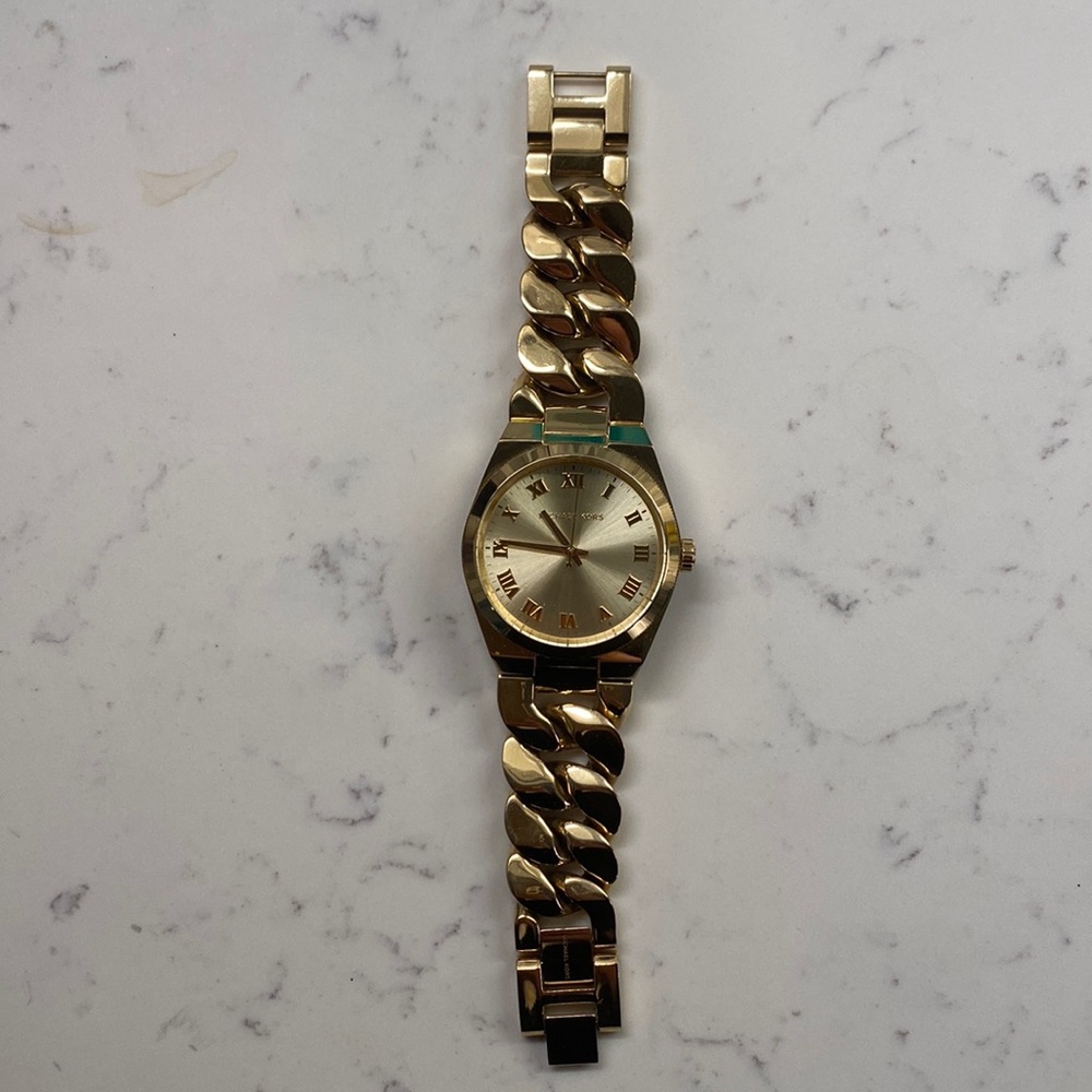 Michael Kors Womens Gold Watch